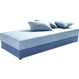MAINTAL Polsterliege Diana 93 x 203 cm blau