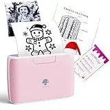 Phomemo M04S Mini Drucker Tragbarer Thermodrucker, 300 DPI Sticker Drucker 110mm für Geschenk, Studiennotizen, Etiketten, Fotos, Minidrucker für Smartphone Kompatibel mit iOS & Android