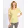 Classic Basics Print-Shirt CLASSIC BASICS "Ringelshirt", Damen, Gr. 44, gelb (zitrone, ecru, geringelt), 100% Baumwolle, gemustert, gestreift, mehrfarbig, Rundhals, Shirts
