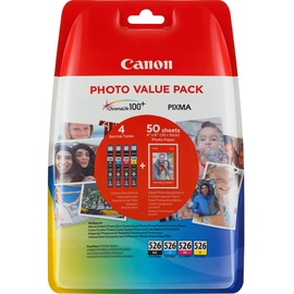 Canon CLI-526 CMYK + Fotopapier