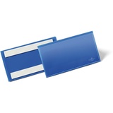 Durable 176207 Etikettentasche, selbstklebend Blau (B x H) 163mm x 67mm