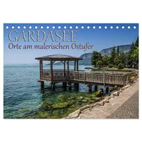 Calvendo GARDASEE Orte am malerischen Ostufer (Tischkalender 2026 DIN