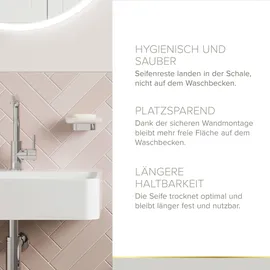 Lenz AURA Seifenschale Chrom