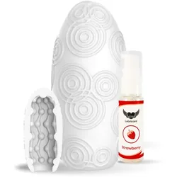 Lovelyness - Masturbator Ei im Set - Rings