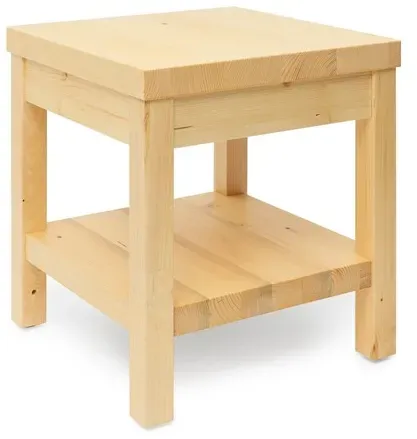 Naturel Country Hocker 40x46x40 cm braun COUNTRYST40NA