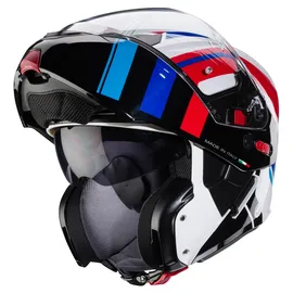 Caberg Horus X Road Weiß/Schwarz/Blau/Rot L
