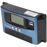 Universal MPPT 40/50/60/100A Solarladeregler Dual USB LCD Display 12V 24V(100A)