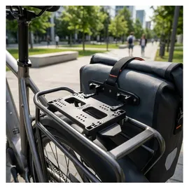 XLC Gepäckträger Adapterplatte Carry More II schwarz