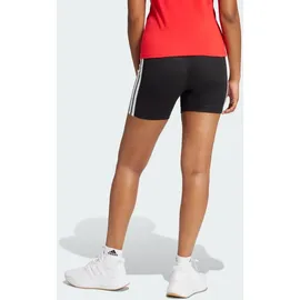 adidas Essentials 3-Streifen High Waisted Biker Tights, black/white