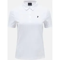 PEAK PERFORMANCE Damen Polo W Alta Polo-WHITE, WHITE, M