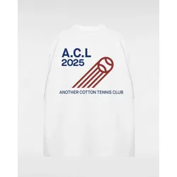 Another Cotton Lab T-Shirt Tennis Club White XS