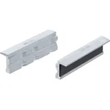 BGS Schraubstock-Schutzbacken Aluminium Breite 100 mm 2-tlg. Mit V-Profil
