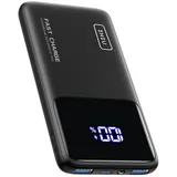 INIU Power Bank, Slimmest Fast Charging Powerbank klein Aber Stark 10000mAh USB C Input&Output, PD3.0 QC4.0 Externe Handyakkus 22.5W, kompatibel mit iPhone 16 15 14 13 12 Pro Max Samsung S21 iPad