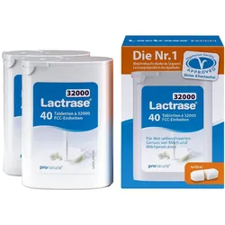 Lactrase 32.000 Fcc Tabletten Teilbar Im Spender