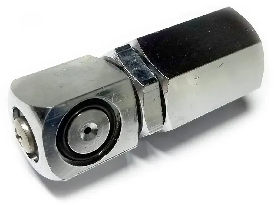 Metalsub Oxy 21.7x14 F To Int Swivel Tankadapter - Silver - One Size