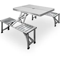 Campingtisch Alu für 4 Personen klappbar