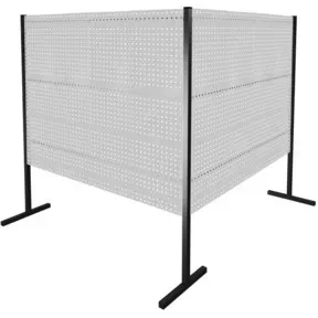 Kappes Trennwand RasterPlan Doppelfeld 90° H1500 mm RAL 7035 8 LP