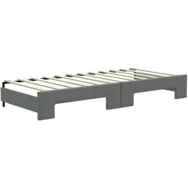 vidaXL Tagesbett 80 x 200 cm Dunkelgrau