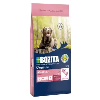 Billige Bozita Original Adult Light hundefoder  2 x 12 kg