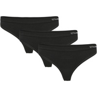 hummel hummel, Juno Seamless Thong Schwarz XS