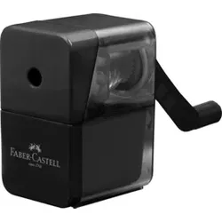 FABER CASTELL Spitzmaschine mit Kurbel schwarz 180984