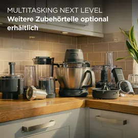 Kenwood Multi Tasker KHC30.070GY Grau inkl. Küchenmaschine + Mixer + Fleischwolf