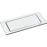 EVOline Schuko-Steckdose BackFlip Weiß 2 St.