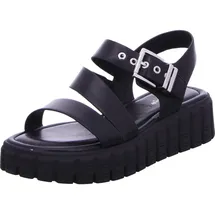 TAMARIS Plateau-Sandaletten Damen Schwarz 40