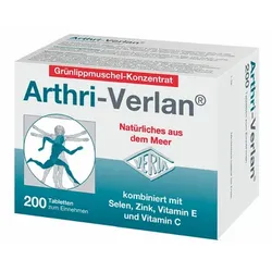 ARTHRI-VERLAN zur Nahrungsergänzung Tabletten 200 St