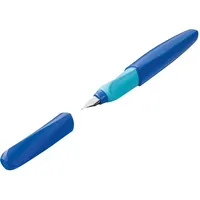 Pelikan Füllhalter Twist Deep Blue, Feder M universell für Rechts- und Linkshänder