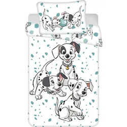 Disney Baby Wende Bettwäsche Set 101 Dalmatiner 100x135cm