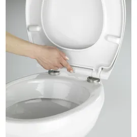 Wenko WC-Sitz Samos Weiß