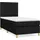 vidaXL Boxspringbett 100 x 200 cm Schwarz