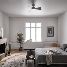 Elstead Lighting Sola 86 cm Deckenventilator Weiß