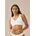 BH Athleisure Soft Bra Weiß Baumwolle B 85 Damen
