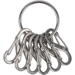 Nite Ize KeyRing Steel S-Biner silber