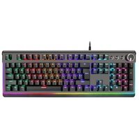 Hyrican Striker ST-MK91 Mechanische Gaming Tastatur, kabelgebunden, USB, QWERTZ, RGB-Beleuchtung, schwarz