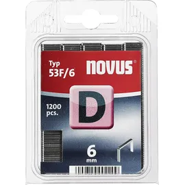 Novus Klammer D 53 F 6 mm 1200 Stück