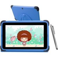 CWOWDEFU Tablet (8", 32 GB, Android 11, HD-Display Kinder 32 GB, Elternkontrolle für Kinder von 3 bis 7 Jahren) blau