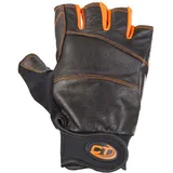 Climbing Technology Progrip Ferrata Handschuhe - Black / Orange - XL