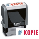 Trodat Textstempel "Kopie" Printy 4912 office selbstfärbend blau, rot