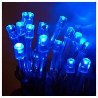 Nipach LED Lichterkette Batterie 3 m Blau