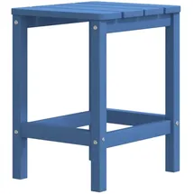vidaXL Adirondack-Gartentisch 38 x 38 x 46 cm Meeresblau
