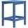 vidaXL Adirondack-Gartentisch 38 x 38 x 46 cm Meeresblau