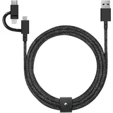 Native Union USB-C auf Lightning 2 m Schwarz