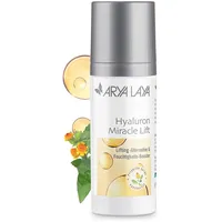 ARYA LAYA Hyaluron Miracle Lift, 50 ml – pflanzliche Lifting-Alternative für viele Hauttypen, Feuchtigkeits-Serum, Hyaluron-Booster mildert Falten, vegan