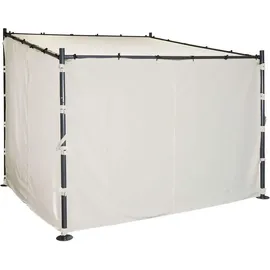 MCW Pavillon A22-S 2,93 x 2,93 m inkl. 1 Seitenteil Beige