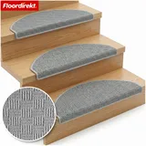 Floordirekt Monaco 65 x 23,5 cm Grau
