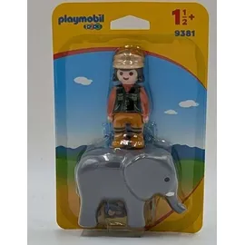 Playmobil 1.2.3 Tierpflegerin mit Elefant 9381