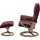 Stressless Stressless® Relaxsessel »Admiral« Set, Relaxsessel inkl. Hocker, mit Signature Base, Größe M & L, Gestell Eiche rot
